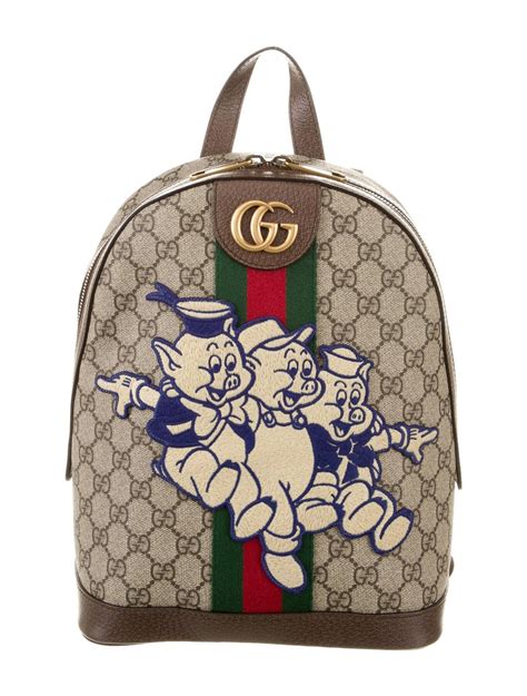 gucci backpack 3 little pigs